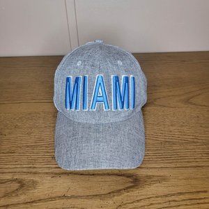 HR Hat Republic Miami University Game Day Curved Brim Hat, Gray